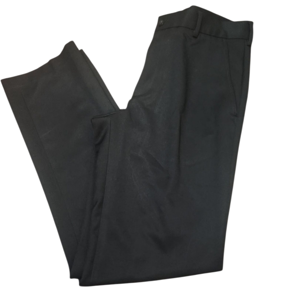 Van Heusen Classic Black Straight Leg Travlers Dress Pants
